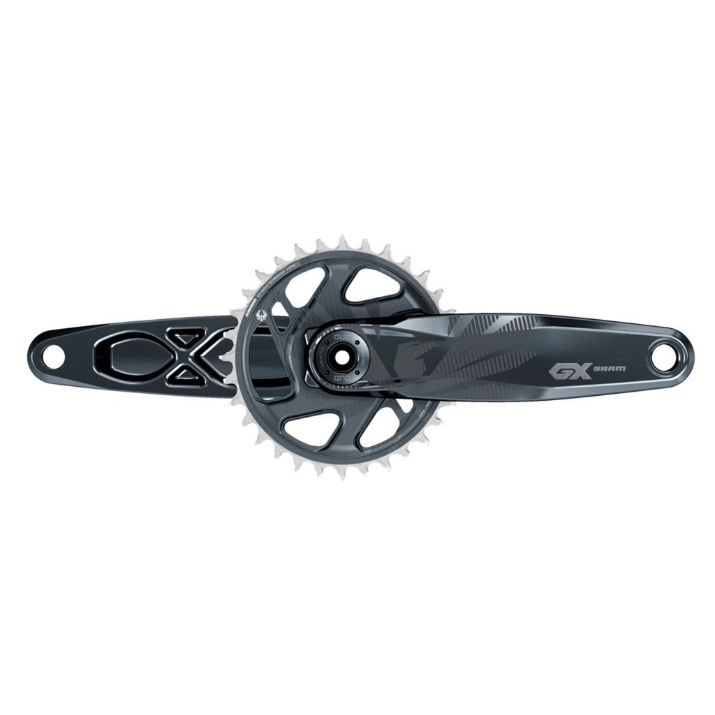 Grupo SRAM GX Eagle de 12 velocidades / Multiplicación con Monoplato de 32 dientes y Brazo de biela de 175 mm / Centro DUB BOOST / Color Lunar - Raudor ¡Rompe tu propio récord!